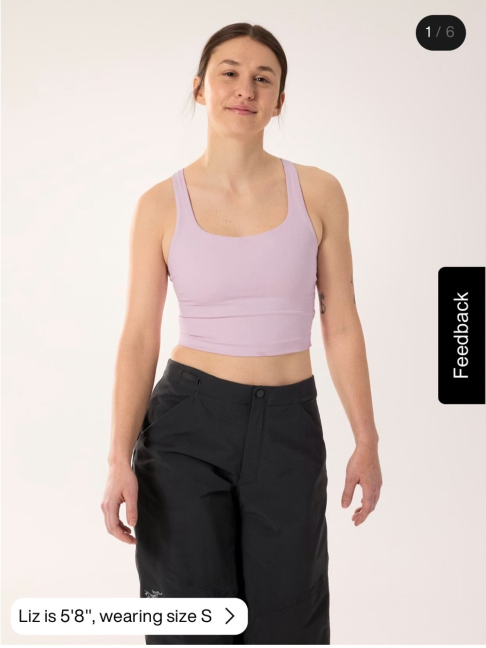Arc'teryx Pink Glow Soria Racerback Tank S NWT